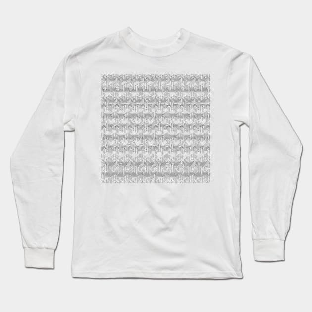 Computer Chip Design Long Sleeve T-Shirt by ToughCookie98